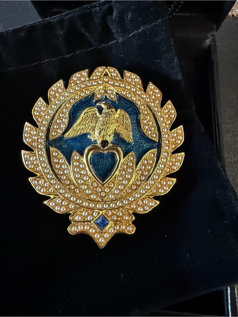 Ann Hand Heart and Soul of America Pin